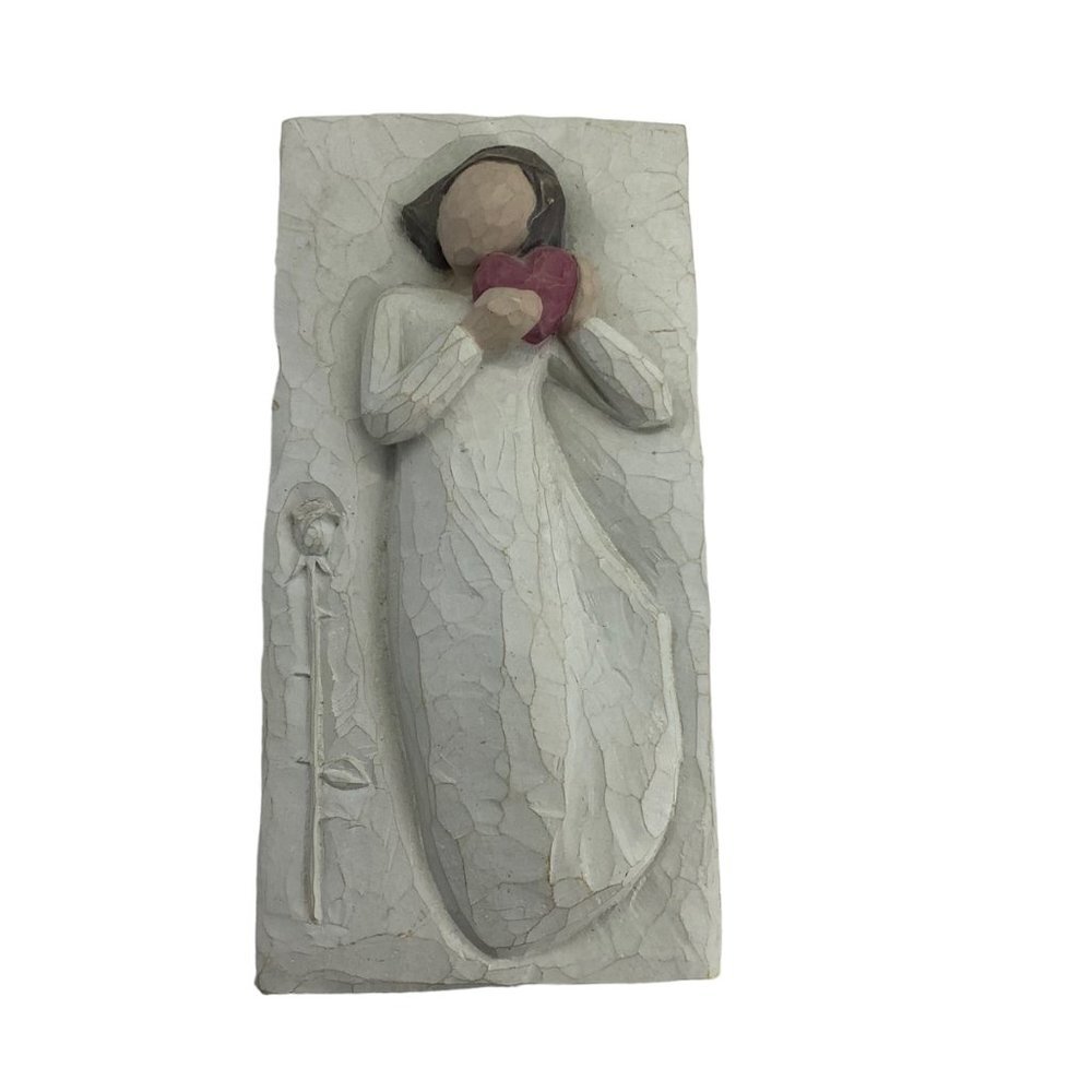 Vtg 2002 Willow Tree -Love, Heartfelt and True Plaque Demdaco‎ 3.5" x 6.5"